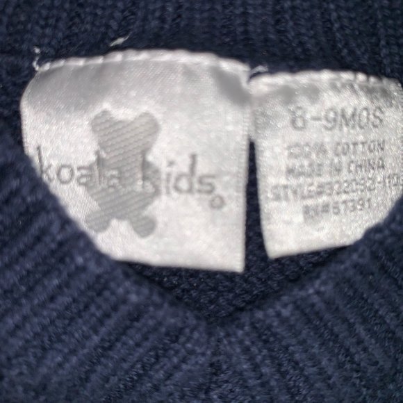 Baby Sweater Vest Argyle Christmas Size 6/9 mos - Picture 2 of 2